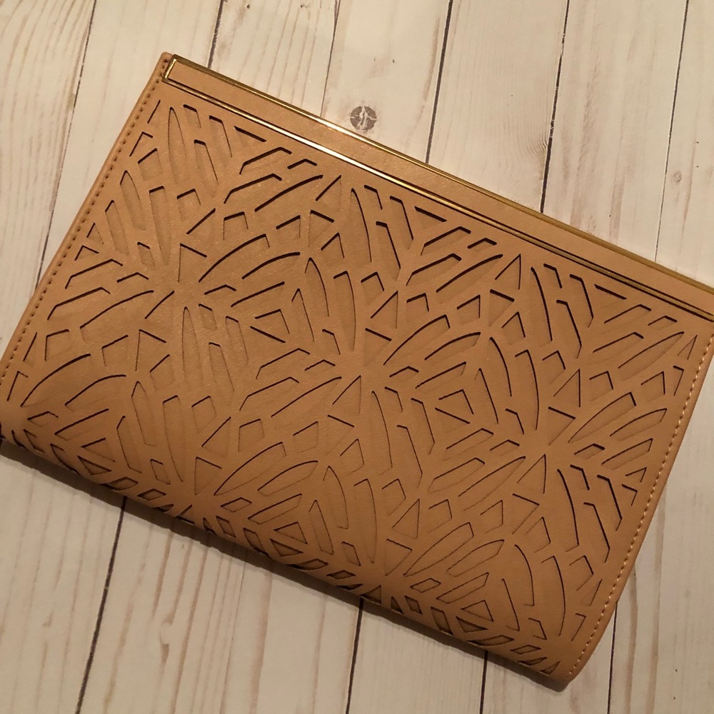 Peach color Convertible clutch
